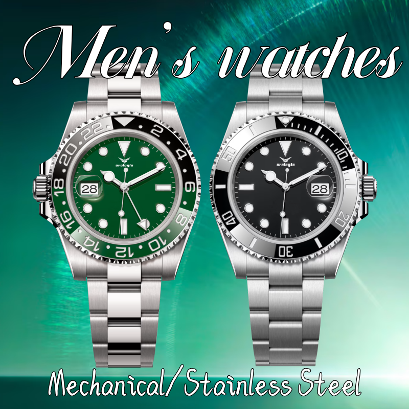 watch watches mens Wristwatches Mechanical Watches montre de luxe full stainless steel Ceramic Sapphire glass watches