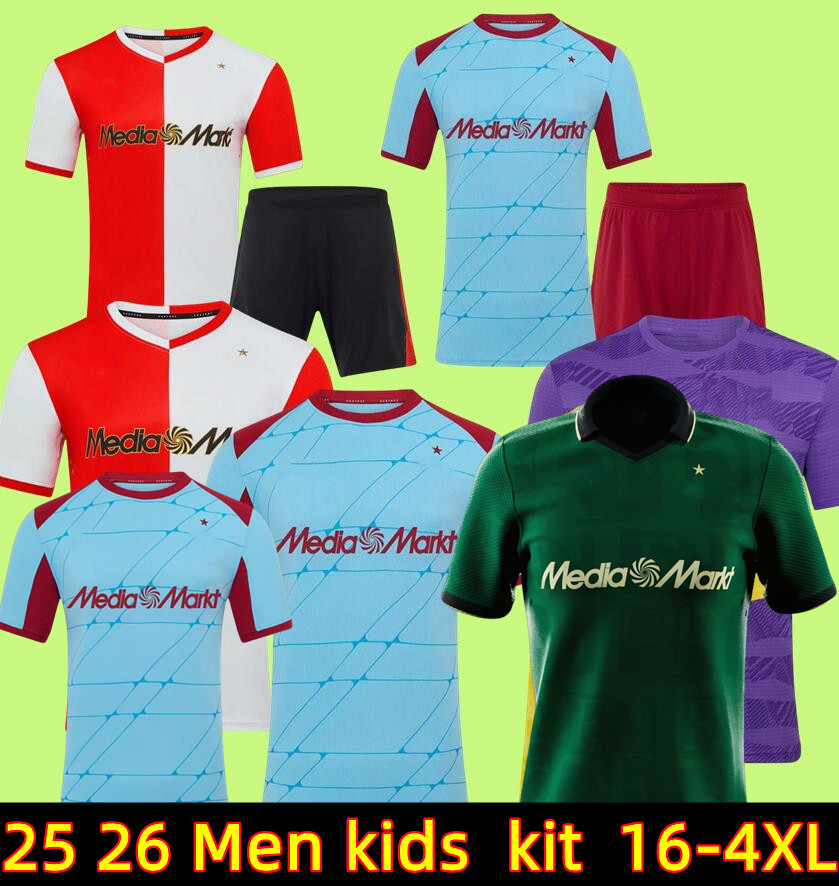 3XL 4XL 2025 2026FeyenoordsI soccer jersey MEN Maglia 25 26 Home GEERTRUIDA HARTMAN TIMBER STENGS PAIXAO IVANUSEC GIMENEZ HANCKO football shirt Uniforms