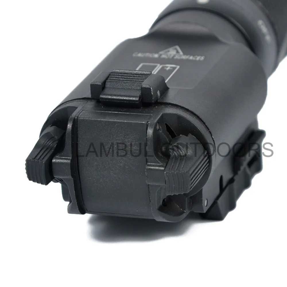 Tactical SF Night Vision X300 X300V-IR LED White Light and IR Pistol Gun Light Hunting Rifle Flashlight Fit 20mm Picatinny Rail Z250802