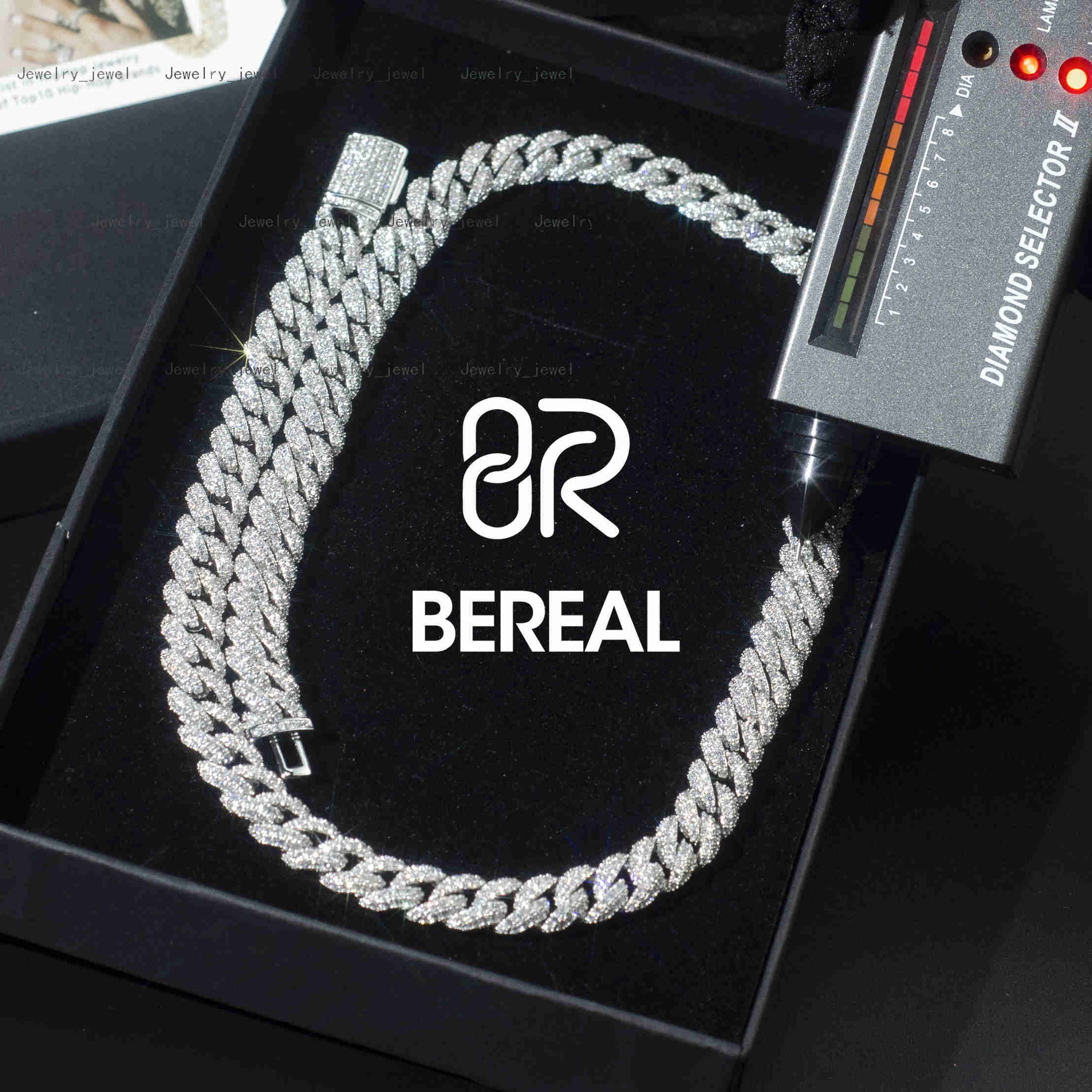 Trendy Wholesale 14MM VVS Diamond Cuban Chain Bracelet for a Unique and Stylish You