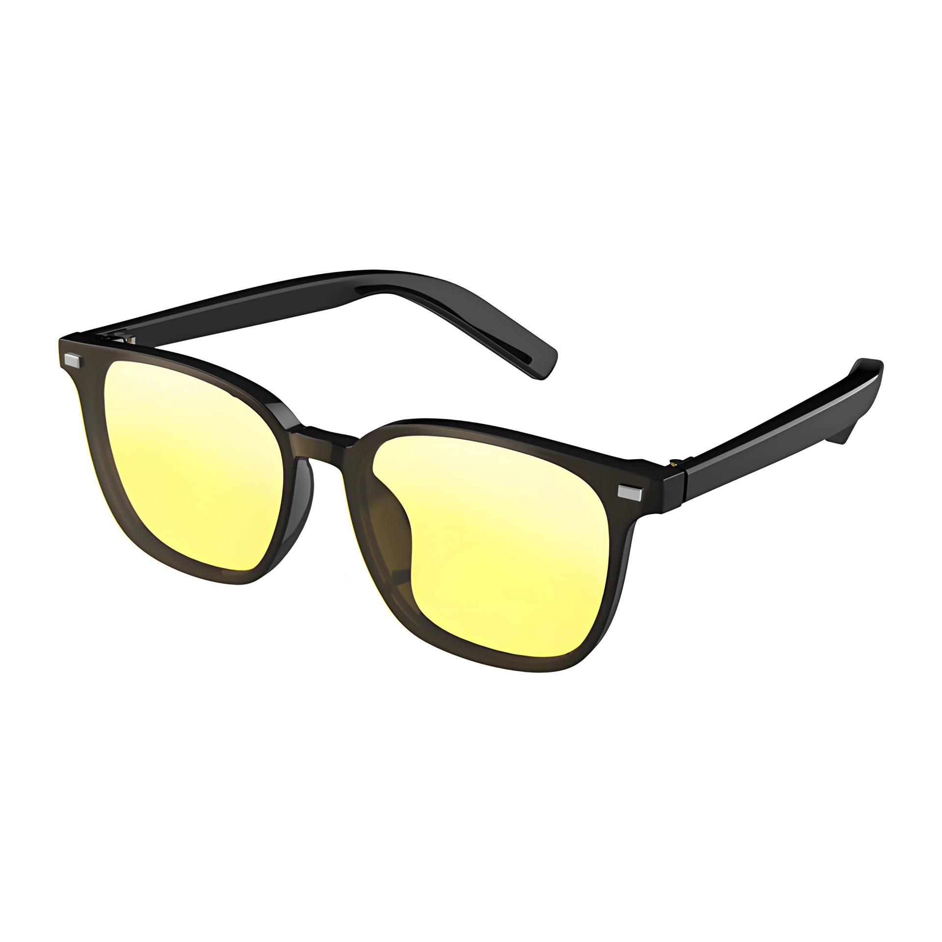 Magnetic Clips Smart Glasses with Bluetooth Anti UV Anti Blue Light Glasses Polarized Sunglasses Earphone Sunglasses Listen to Music Make Calls Waterp