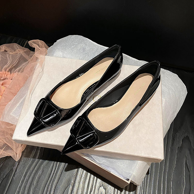 Free delivery designer Dress Shoes Pointed Toes sandals slippers heel slides womans summer female sandal outdoor Slipper woman party office szie 35-43