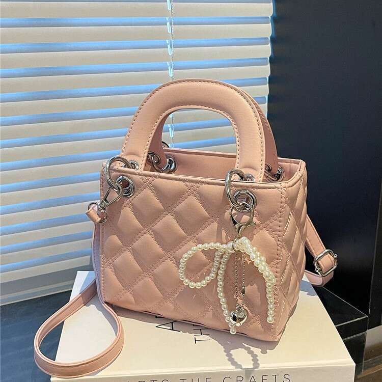 French Niche Light Luxury for Women 2025 Spring New Classic Embroidered Quilted Single Shoulder Crossbody Handbag Princess Diana Bag