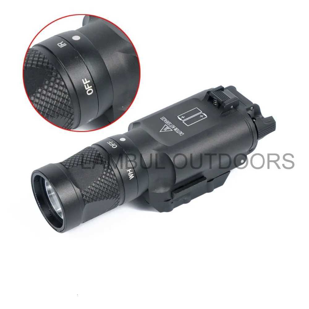 Tactical SF Night Vision X300 X300V-IR LED White Light and IR Pistol Gun Light Hunting Rifle Flashlight Fit 20mm Picatinny Rail Z250802