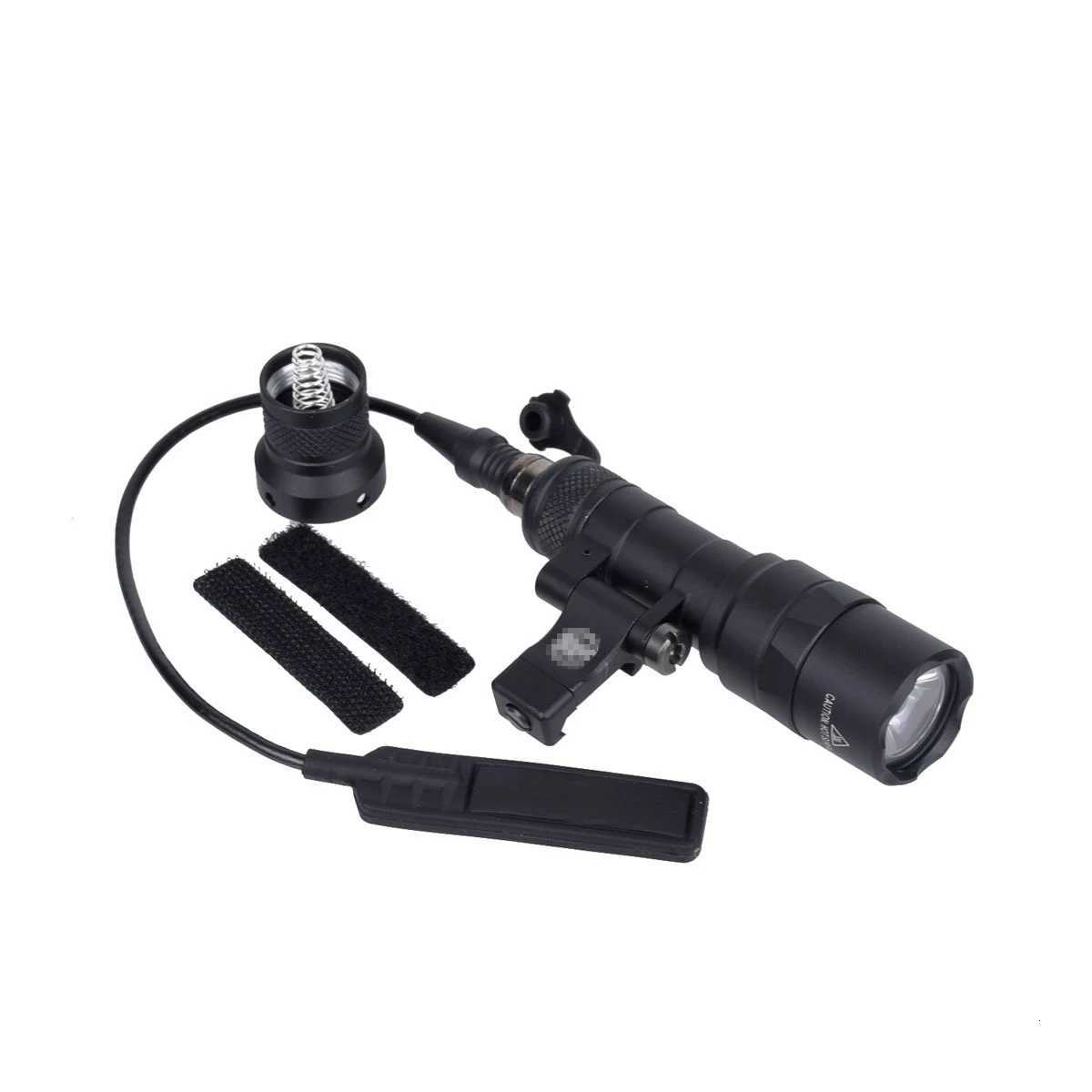Tactical M300 M340C M340 Weapon Offset Mount Gun Scout Light Weapon Rifle Hunting Flashlight Adjustable Fit Picatinny 20mm Rail Z250802
