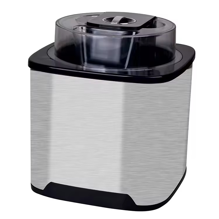 electric ice cream maker machine 12W 2L big capacity stainless steel household small kitchen appliances portable frozen yogurt machine