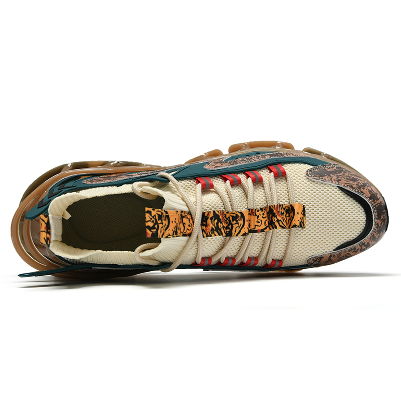 2304 Spring New Trendy Shoes Breathable Flyknit Mesh Shoes Youth Lightweight Running Shoes Versatile Anti slip Sports Shoes