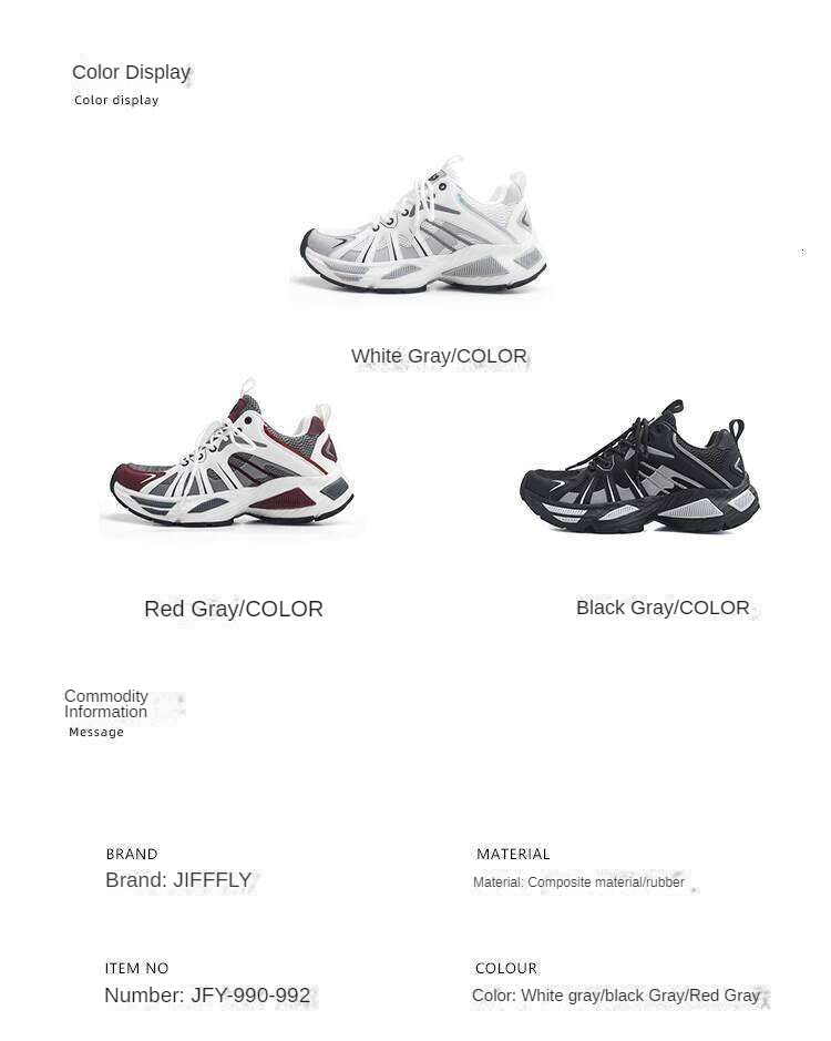 Dad Women 2025 New Summer Thick Sole Height Increasing Super Stylish Ins Trend Versatile Casual Sports Shoes for Men