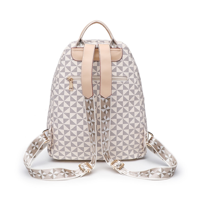 Free shipping design backpack for women new autumn and winter fashion trend schoolbag printed large-capacity casual travel bag men's and women 