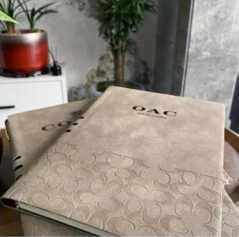 luxury vintage fashion designer gray Notebook Ballpoint Pen Set top quality fashion business thickening student A5 Notepads sign pen set Teacher Day Student Gifts