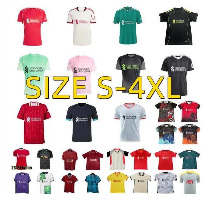 18 19 20 21 22 23 24 25 26 MAC ALLISTER WIRTZ FRIMPONG soccer jerseys jerseyS 2025 2026 ELLIOTT EKITIKE kerkez SZOBOSZLAI A.BECKER Darwin Salah GAKPO football shirt