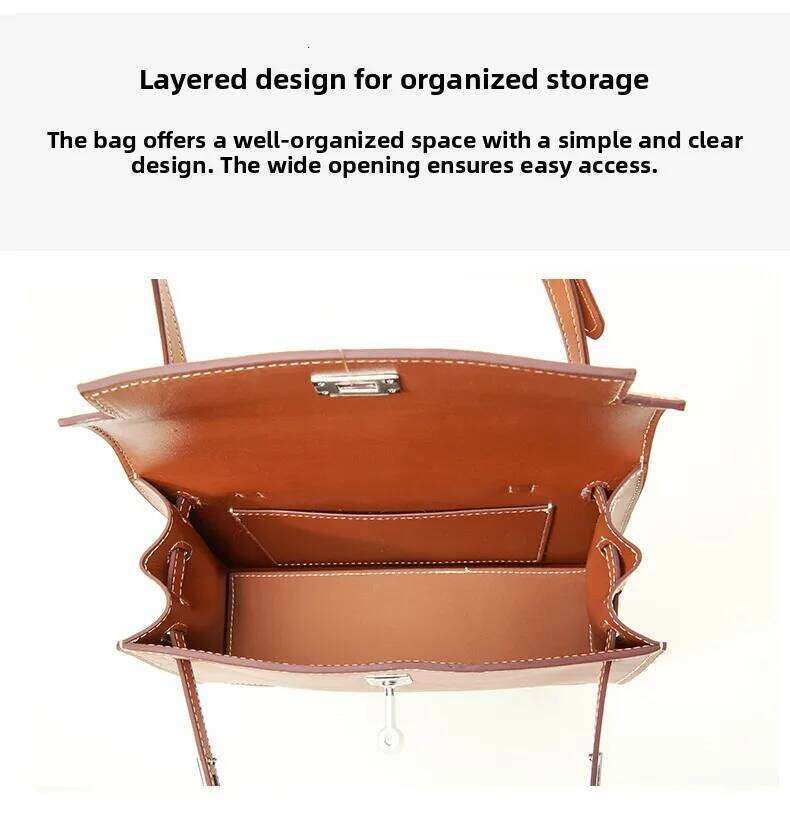 Genuine Leather Dancing Swift Cowhide Double oulder Various Ways to Wear High-End Feelings Danse Bagluxury bag tote bag