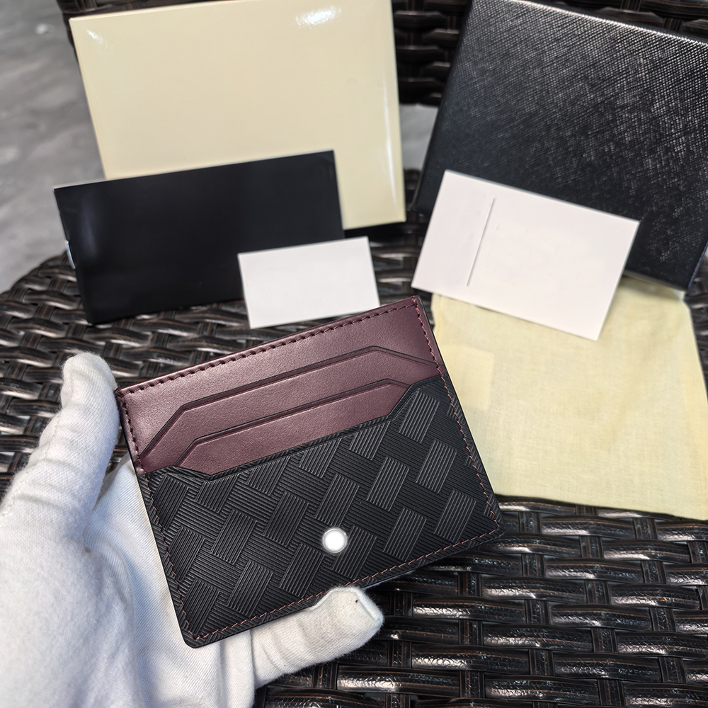 Credit Card Wallet 3.0 Series Geuine Leather Men's Wallet Cardholder Luxury Designer Women's Wallet Top Quality Bank Card Case Pocket Coin Purse with Box