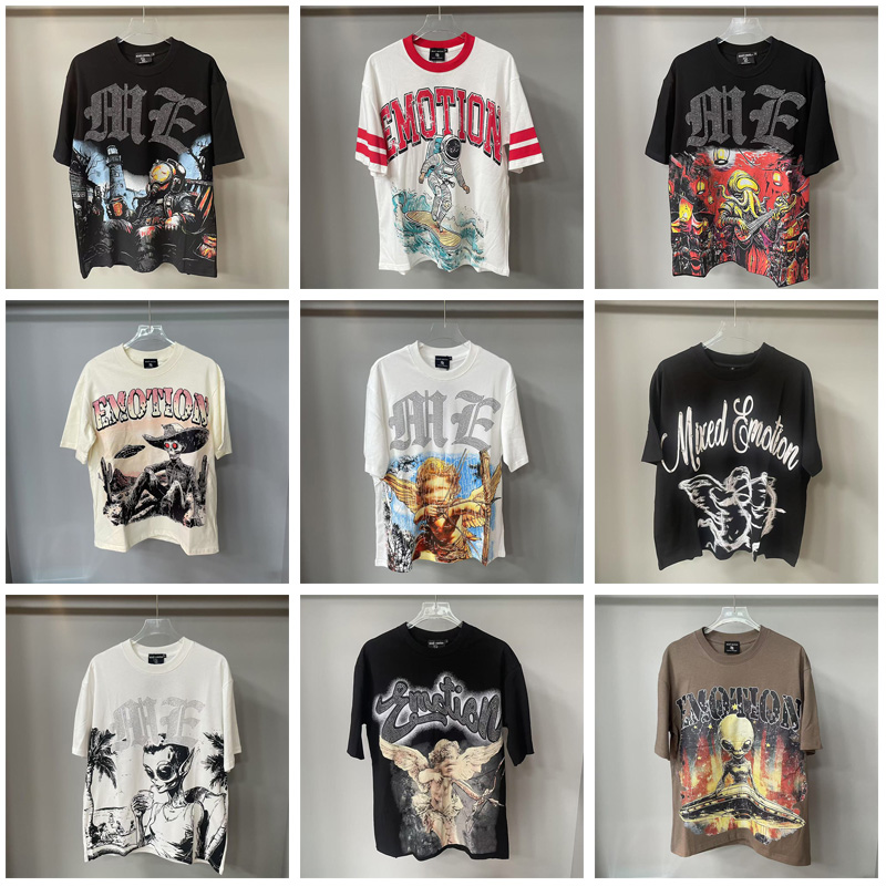 mixed emotions shirt men rhinestone shirt vintage shirt y2k shirt graphic tee retro hippie shirts designer t shirt summer unique loose fit shirts MIXED EMOTION s-xl 04