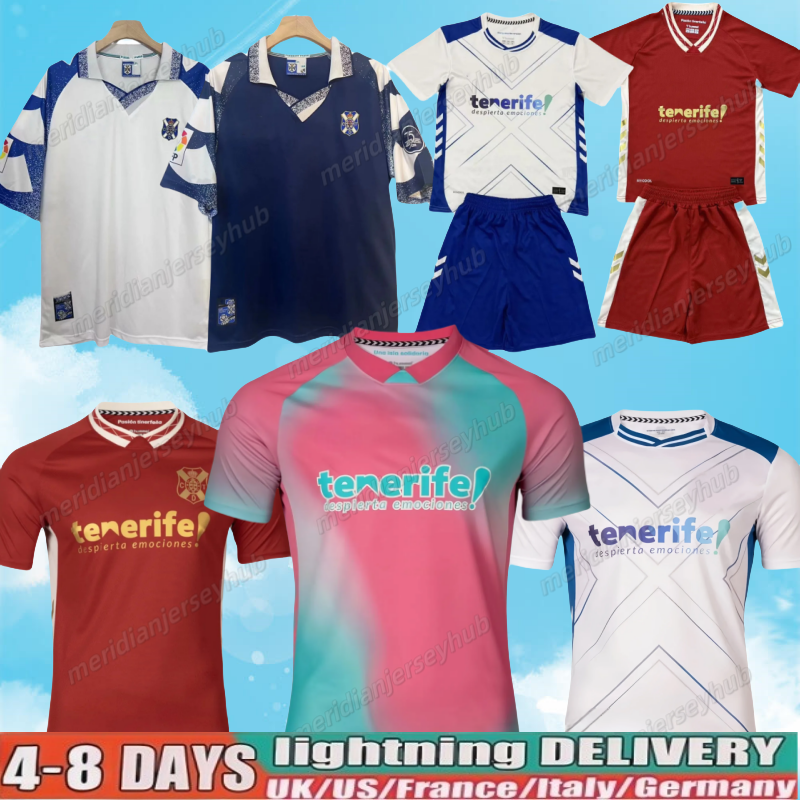 25 26 CD Tenerife soccer jerseys 2025 2026 GALLEGO ZORRILLA MO DAUDA BUNUEL ROMERO SIPCIC MARTINEZ LOPEZ home away Third Football Shirt Short Sleeve Uniforms