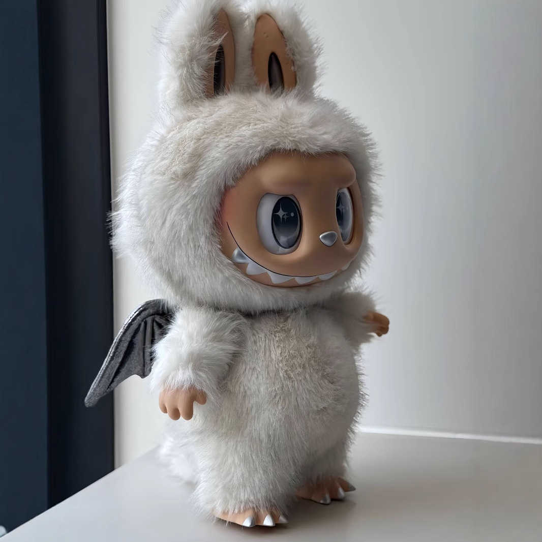 Bubble Mart Zimomo Big Chief Big Angel New 38CM Vinyl Plush Doll Trendy Toy Display L250802