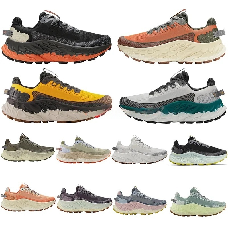 Fresh Foam X More Trail v3 2E Wide Running shoes women mens Sneakers Size 36-45
