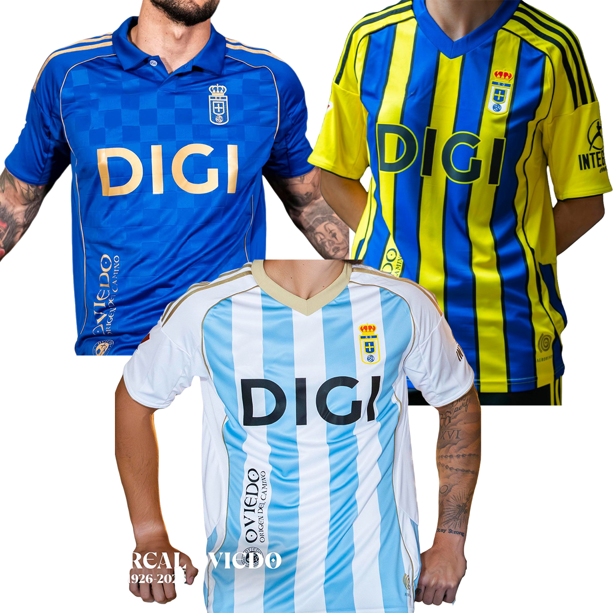 camiseta Real Oviedo 25 26 Centenary home Away Third Soccer Jerseys 2025 26 Football jersey Shirts Kit