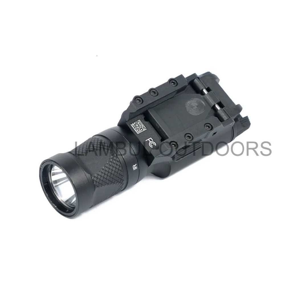 Tactical SF Night Vision X300 X300V-IR LED White Light and IR Pistol Gun Light Hunting Rifle Flashlight Fit 20mm Picatinny Rail Z250802