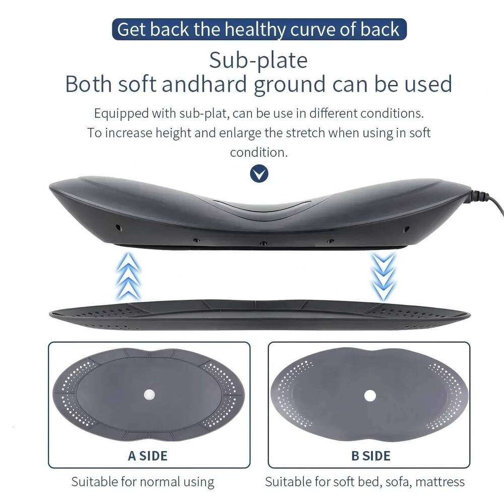 Multifunctional Electric Lumbar Dynamic Airbag Traction Device Waist Massager Spine Support Massage hine Back Stretcher