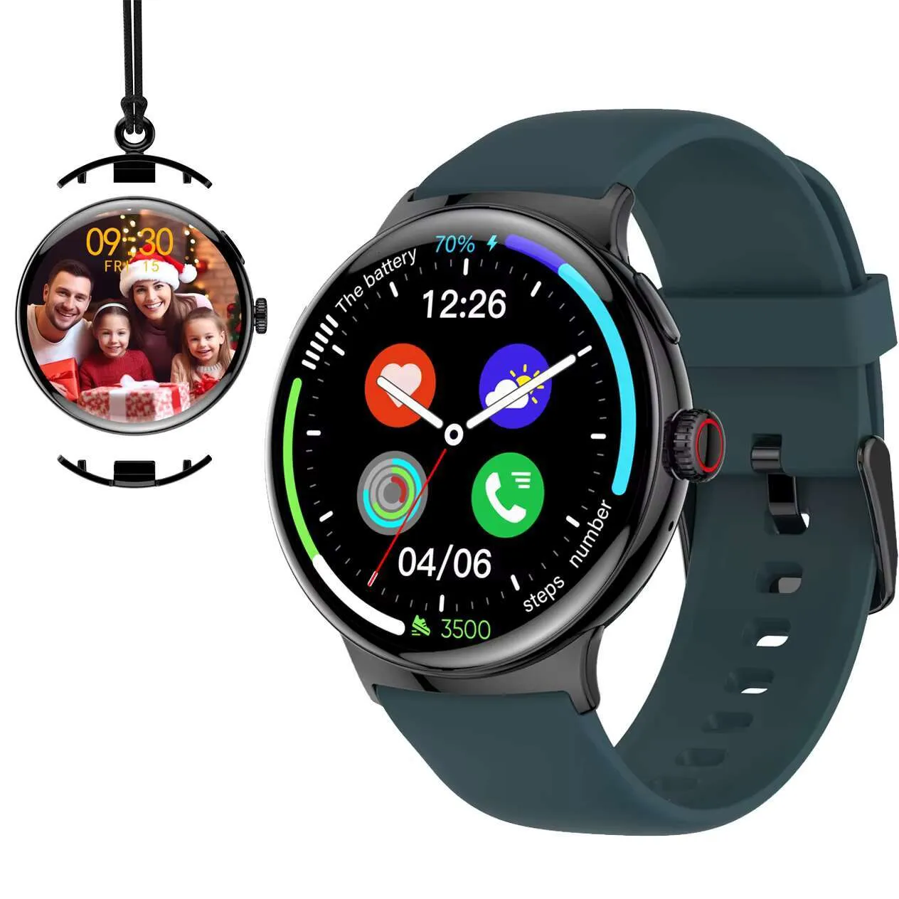 Top quality Google Pixel in Stock Smartwatch LA24 NFC BT Calg Voice Control Always Display Amoled Smart Watch Smart Watches