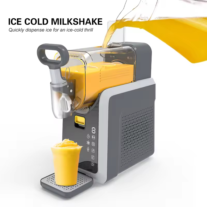 mini slush machine 2l compact electric slushy maker for home and hotel frozen drinks smoothie ice cream snow melting beverage appliance