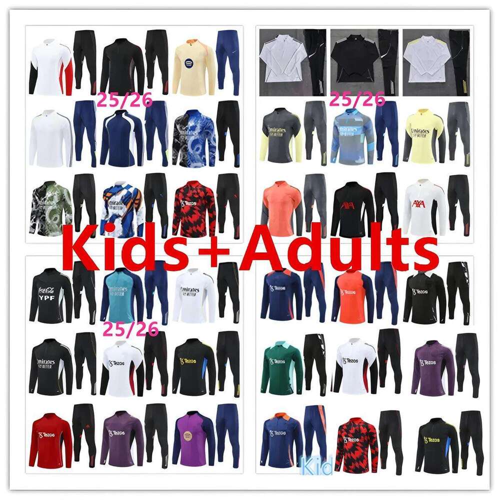 2024 2025 26 soccer tracksuits football training suit train GAKPO DARWIN Luis DIaz Arnold ALLISTER tuta jacket kit men and kids survetement 111