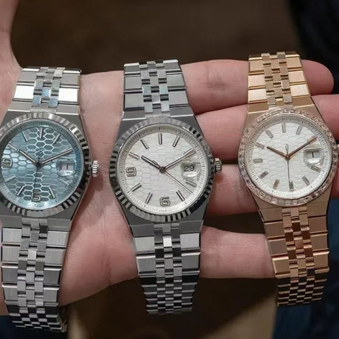 2025 new Designer watches 41MM mens watch automatic AAA mechanical waterproof Stainless steel reloj orologio montre with box