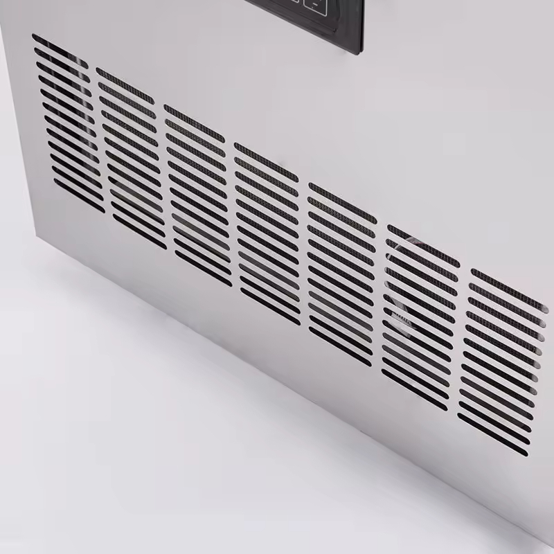 commercial automatic ice maker machine stainless steel countertop cube ice maker for milk tea shop restaurant supermarket sushi bar high speed