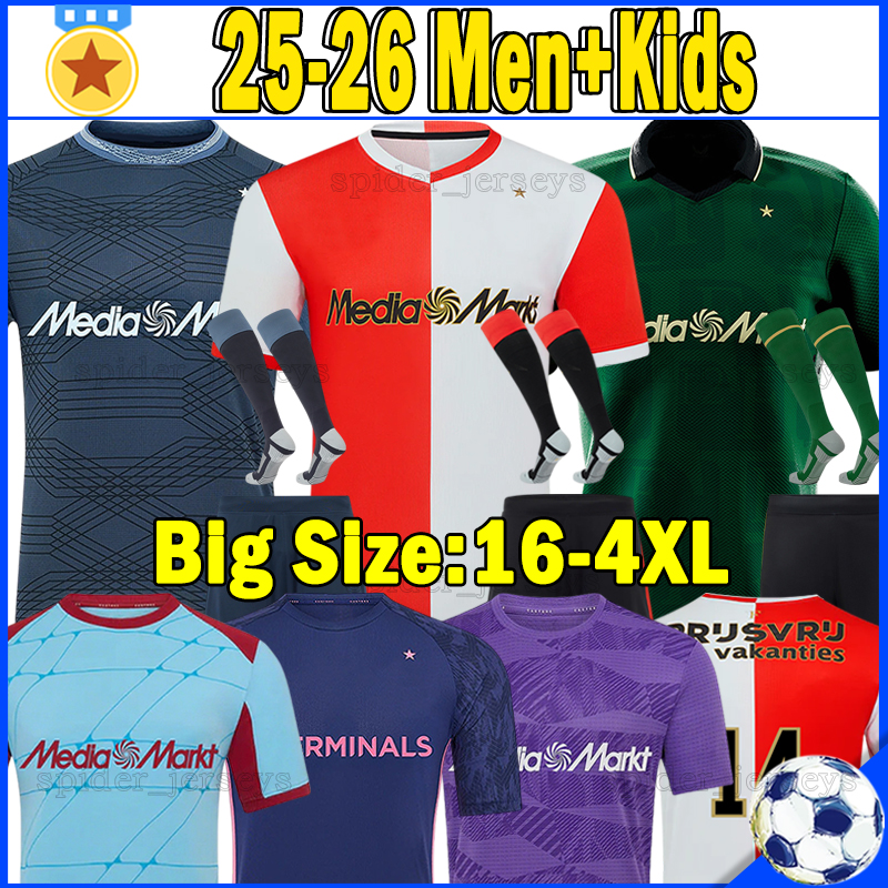 XXXL 4XL 2025 2026 FeyeNooRds STEIJN Soccer Jerseys AYASE HADJ MOUSSA 25 26 LARIN Q.TIMBER WATANABE MODER HWANG Goalkeeper Football Shirts Men Uniforms Kids Kits sets
