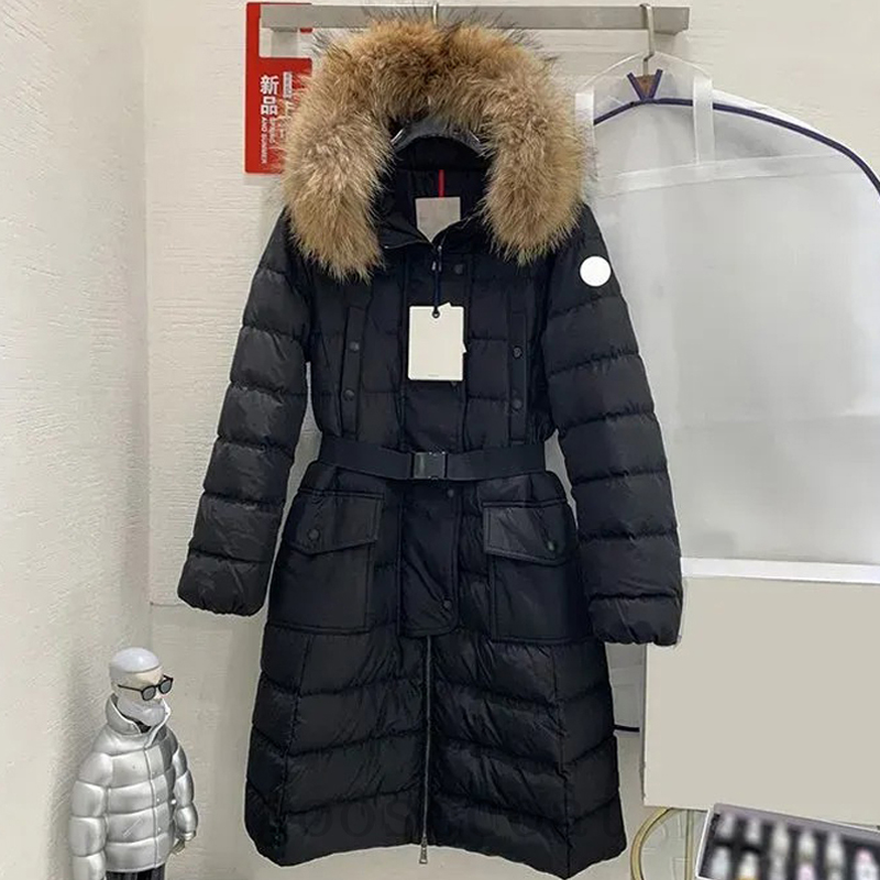 Lanjia- Designer Clothe Fashion Puffer Long Down Jacket For Women Boedic Casual Winter Coats B6147