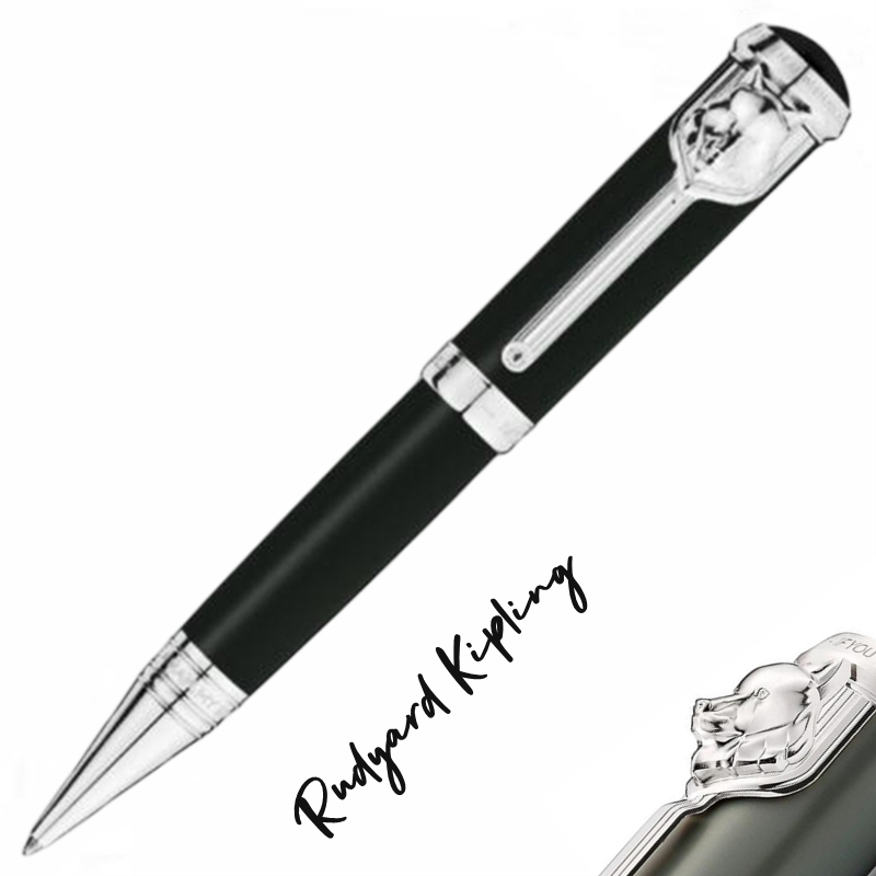 Limited Edition Writers KPL Ballpoint Pens Special Design Metal Reliefs Cap Wolf's Head Luxury Writing Office Stationery Ink Pen Gift