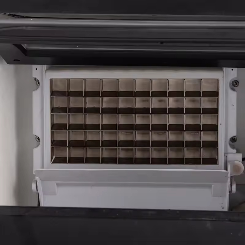 commercial automatic ice maker machine stainless steel countertop cube ice maker for milk tea shop restaurant supermarket sushi bar high speed