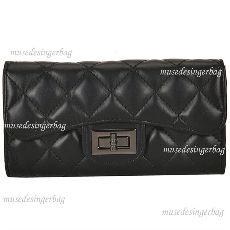 Luxury Brand Designer Purse Luxury Wallet 2025 New Quilted Soft Leather Long Coin Purse Large Capacity Niche Design Wallet Handbag