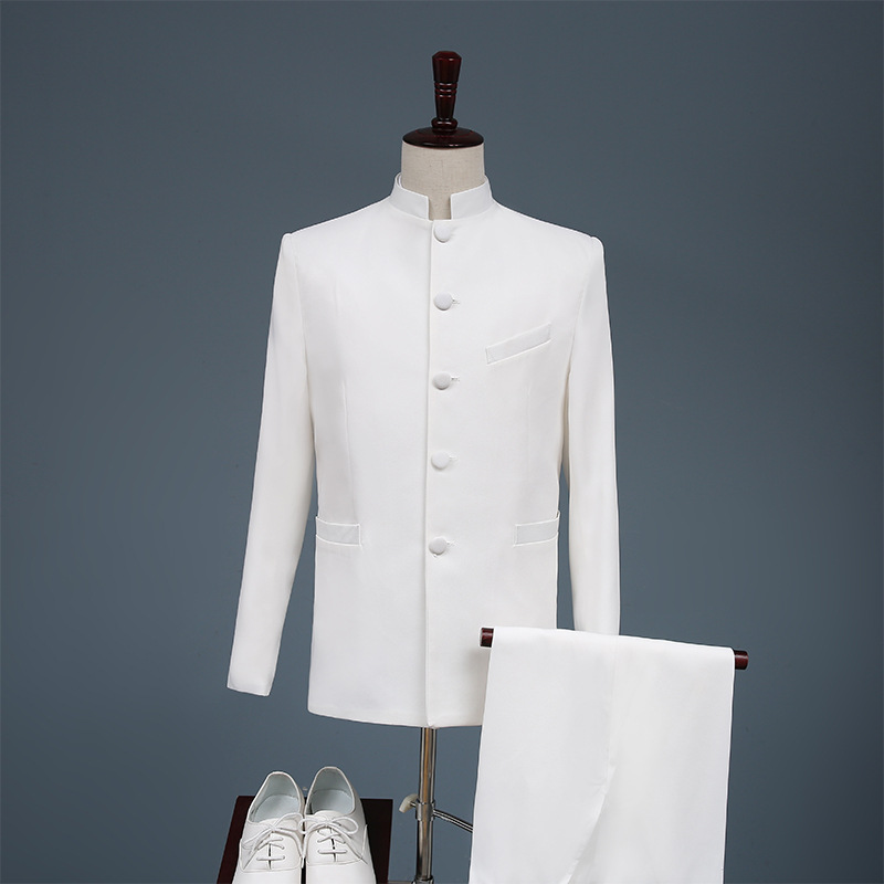 157 Professional Formal Suit Set for Groomsmen - Elegant Wedding Attire