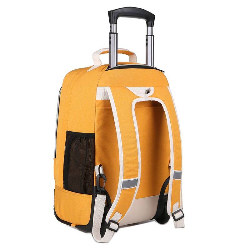 Rolling Laptop Backpack with Wheels Flight Approved Water Resistant Carry on Lugagge Wheeled Bag high-quality