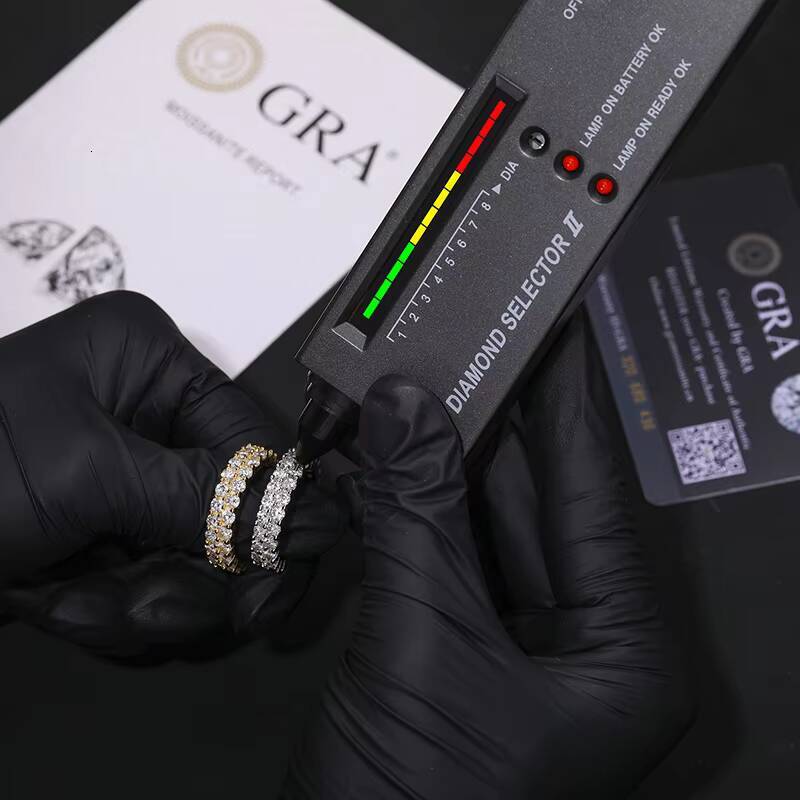 1pc Inlaid 1ct Round Cut 3MM Moissanite Wedding Ring 925 Sterling Silver Engagement Rings