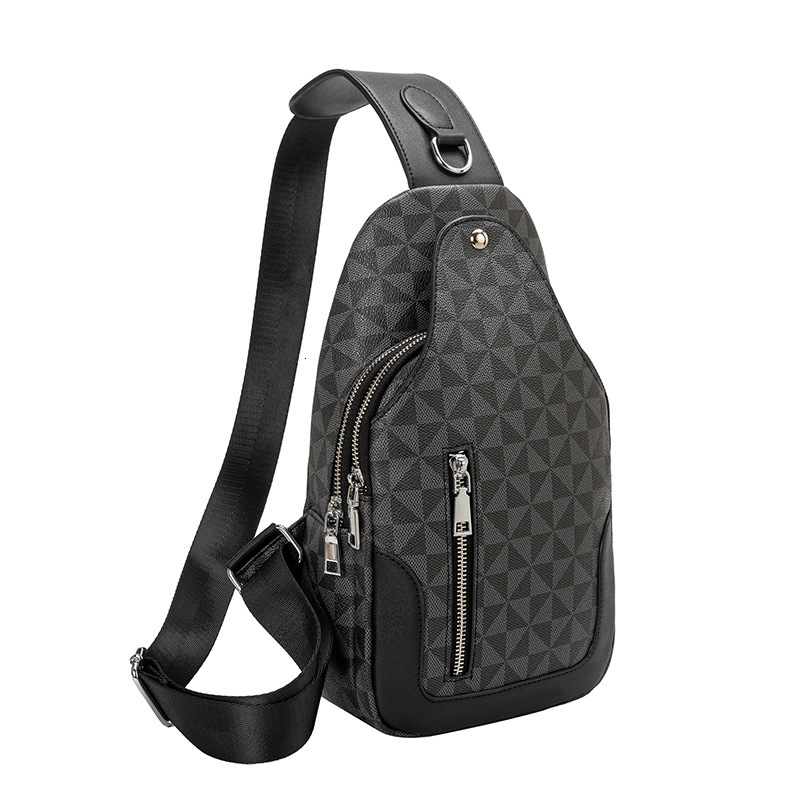 Designer Bag 2025 New Men Bag Windmill Pattern Print Chest Bag Fashion Luxury Bag Versatile Single Shoulder Crossbody Bag Casual Trendy Brand Woman�