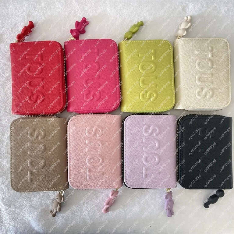 2024 New Spanish TOUS Bear Wallet for Women Niche Bag