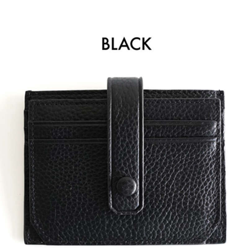 Japanese Style Women's Genuine Leather New Ultra-Thin Card Holder for Women Multi-Card Slots Mini Coin Purse OEM designer wallet B5 B5