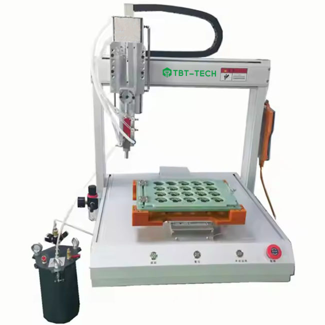 Automatic Adhesive Dispensing Systems Polyuretha Silicone Glue Paint Dispenser Epoxy Resin PU Fluid Dispensing Machine