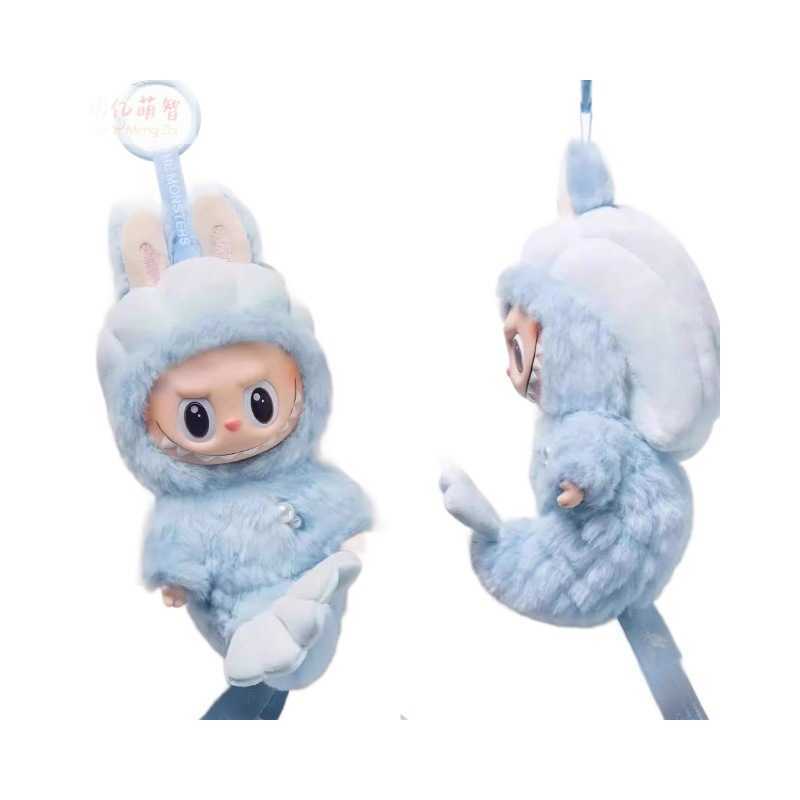 Bubble Mart LABUBU Blind Box Rubble Mermaid Plush Doll Singapore Limited Edition Merlion Pendant L250802