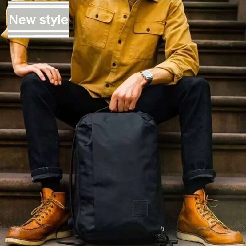Durable Multi Pocket Outdoor Daypack Men Large Capacity Business Travel Commute Hiking Waterproof Laptop Backpack Unisex