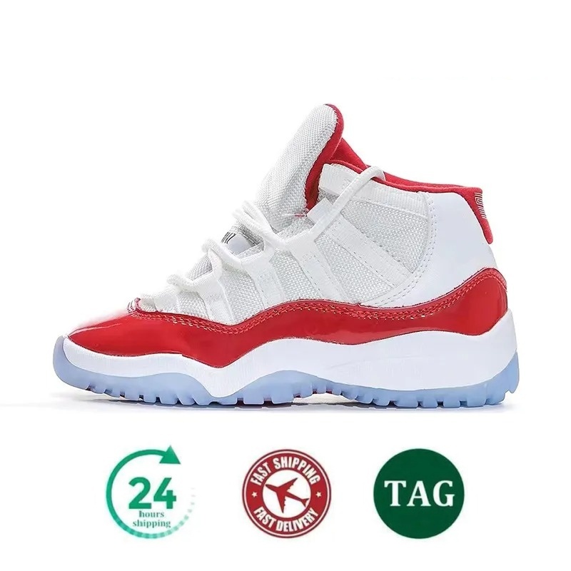 Designer Kids Shoes Basketball Shoes Red Black cats Toddler Sneakers Shoes Cool Grey University Blue Bred Boys Girls kids Shoes Designer Athletic Outd