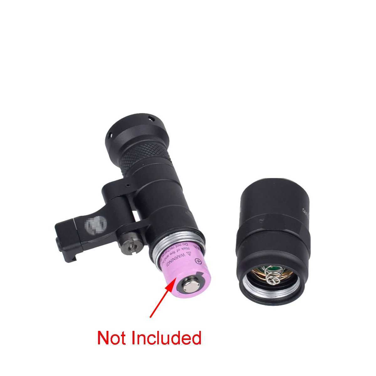Tactical M300 M340C M340 Weapon Offset Mount Gun Scout Light Weapon Rifle Hunting Flashlight Adjustable Fit Picatinny 20mm Rail Z250802