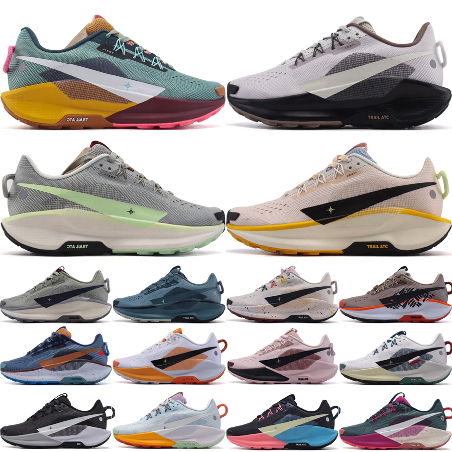 Top Trail 5 Men Women Running Shoes ReactsPegasuses 5s ATC Designer Trainers Photo Blue Barely Volt Black Anthracite Summit White Outdoor Sneakers Size 36-45