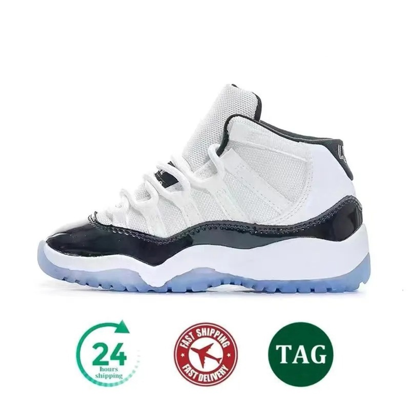 Designer Kids Shoes Basketball Shoes Red Black cats Toddler Sneakers Shoes Cool Grey University Blue Bred Boys Girls kids Shoes Designer Athletic Outd