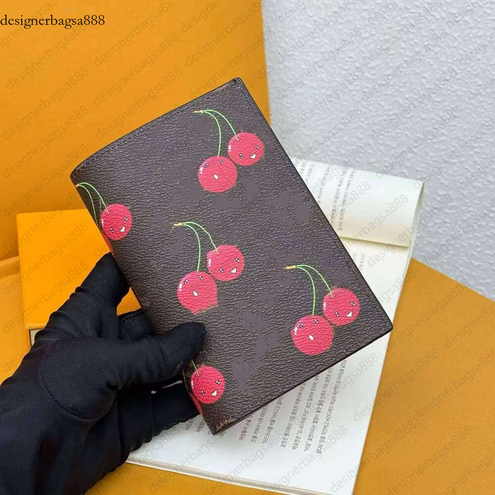 Top Passport Cover Cheerful Cherry Motifs Multiple Card Slots And Pockets To Securely Stow Travel Essentials Business Travel Passport Holder 64502