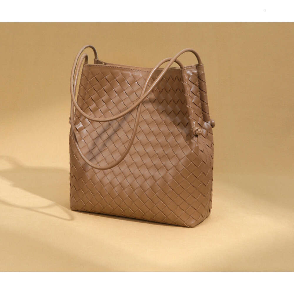 Trendy Large Capacity Single Shoulder Underarm Women's Fashion Handwoven Korean Style Casual Mother-Daughter Tote Bag