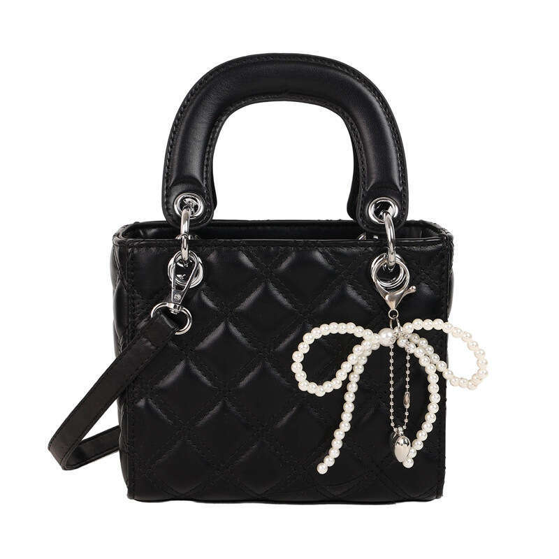 French Niche Light Luxury for Women 2025 Spring New Classic Embroidered Quilted Single Shoulder Crossbody Handbag Princess Diana Bag
